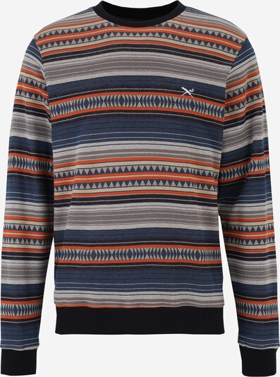 Iriedaily Sweatshirt 'Vintachi' in marine / greige / orange, Produktansicht