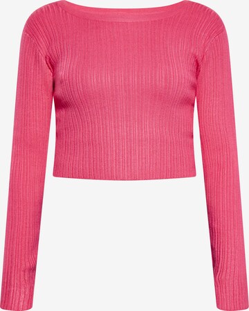 NAEMI Blouse in Roze: voorkant