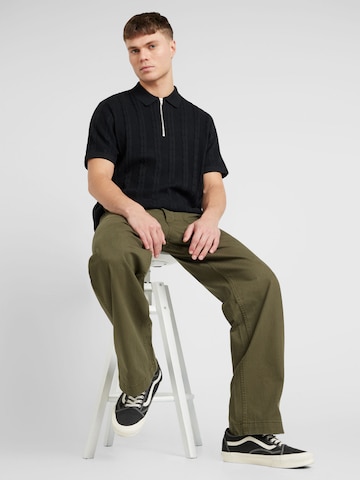 JACK & JONES Pulóver 'SANTORINI' - fekete