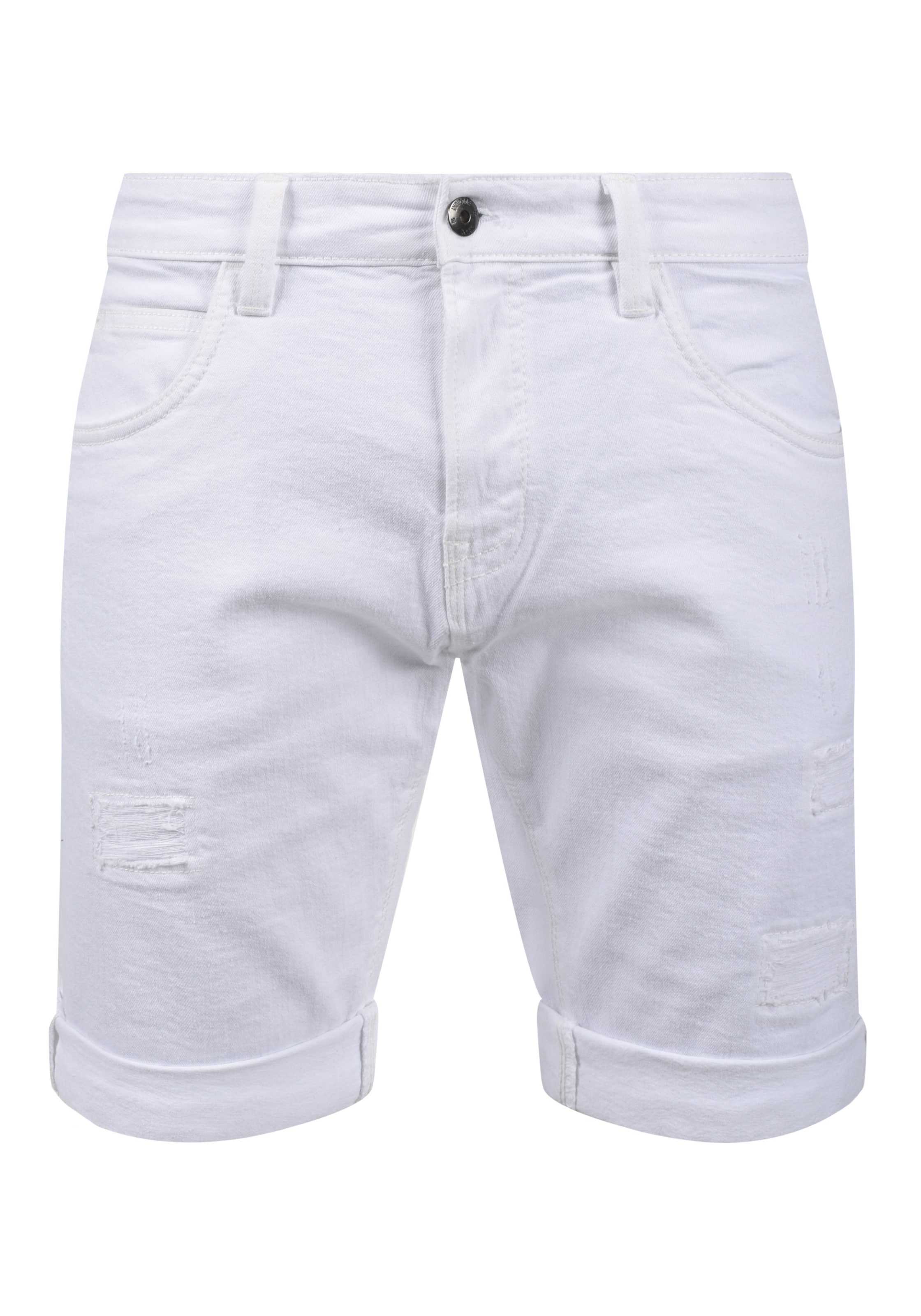INDICODE JEANS - regular Vaquero 'Hallow' en blanco: frente