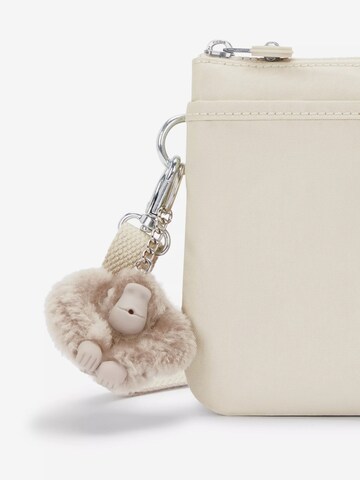 KIPLING Axelremsväska 'RIRI' i beige