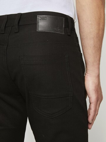 TOM TAILOR Regular Jeans 'Marvin' in Schwarz
