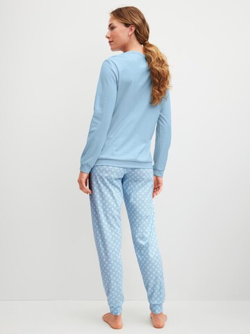 CALIDA Pyjama 'Lovely Nights'‌‌‌‌‌‌‌‌‌ in Blau