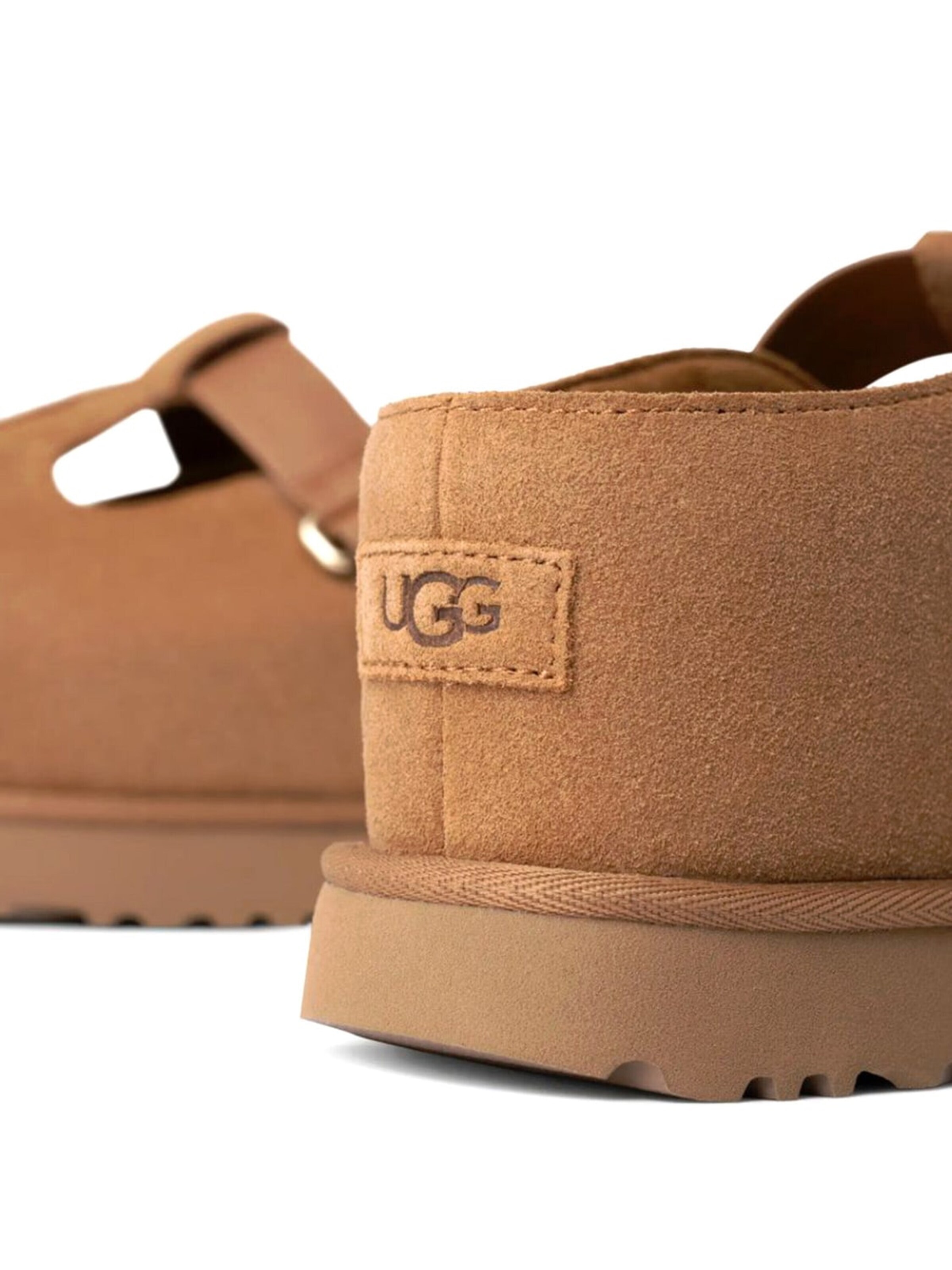 UGG Clogs 'W GOLDENSTAR HI CLOG CHESTNUT' in Bruin