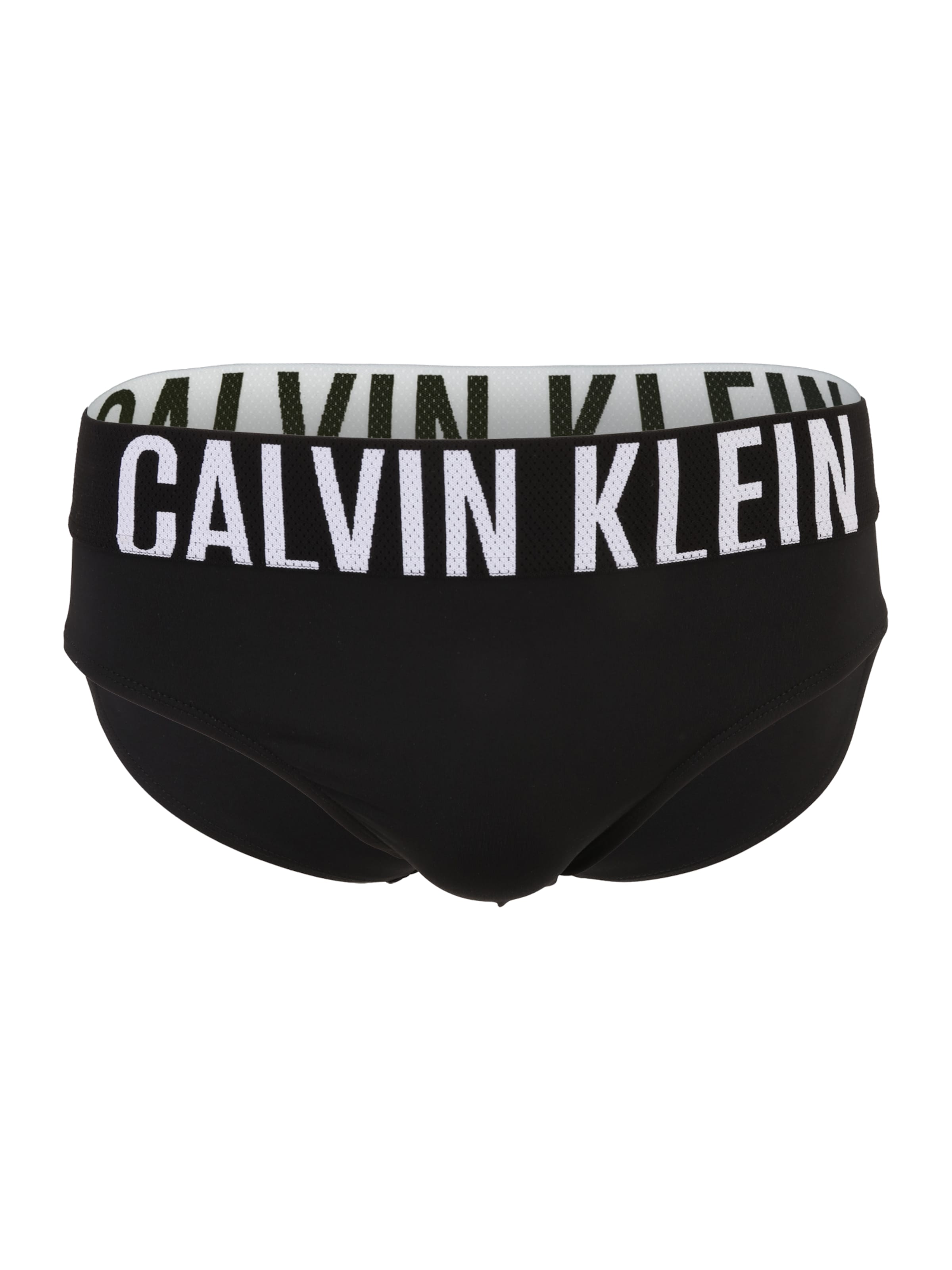 Calvin Klein Swimwear Regular Zwembroek 'Intense Power' in Zwart: voorkant