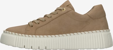 GABOR Platform trainers in Beige: front