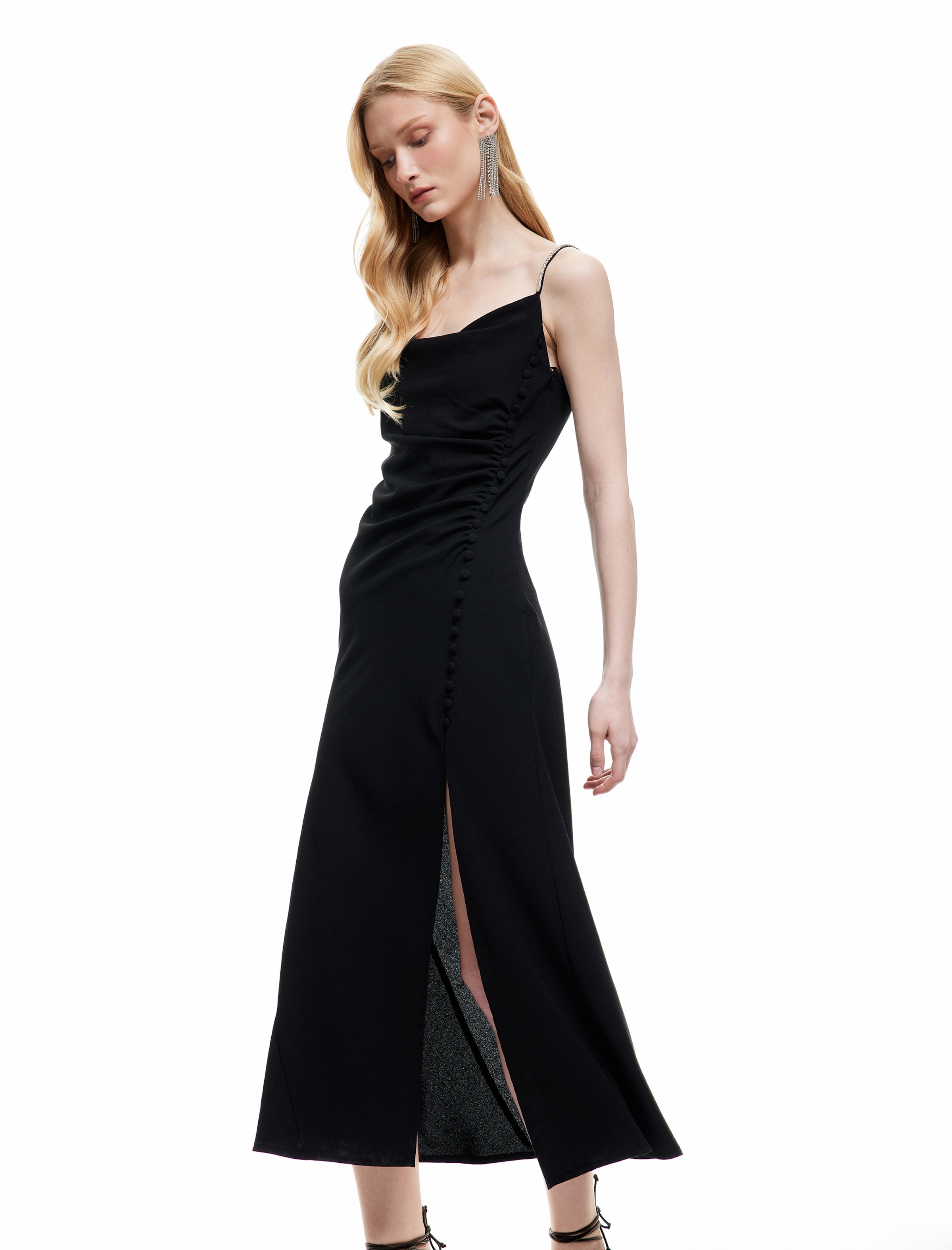Koton Dress in Black: front