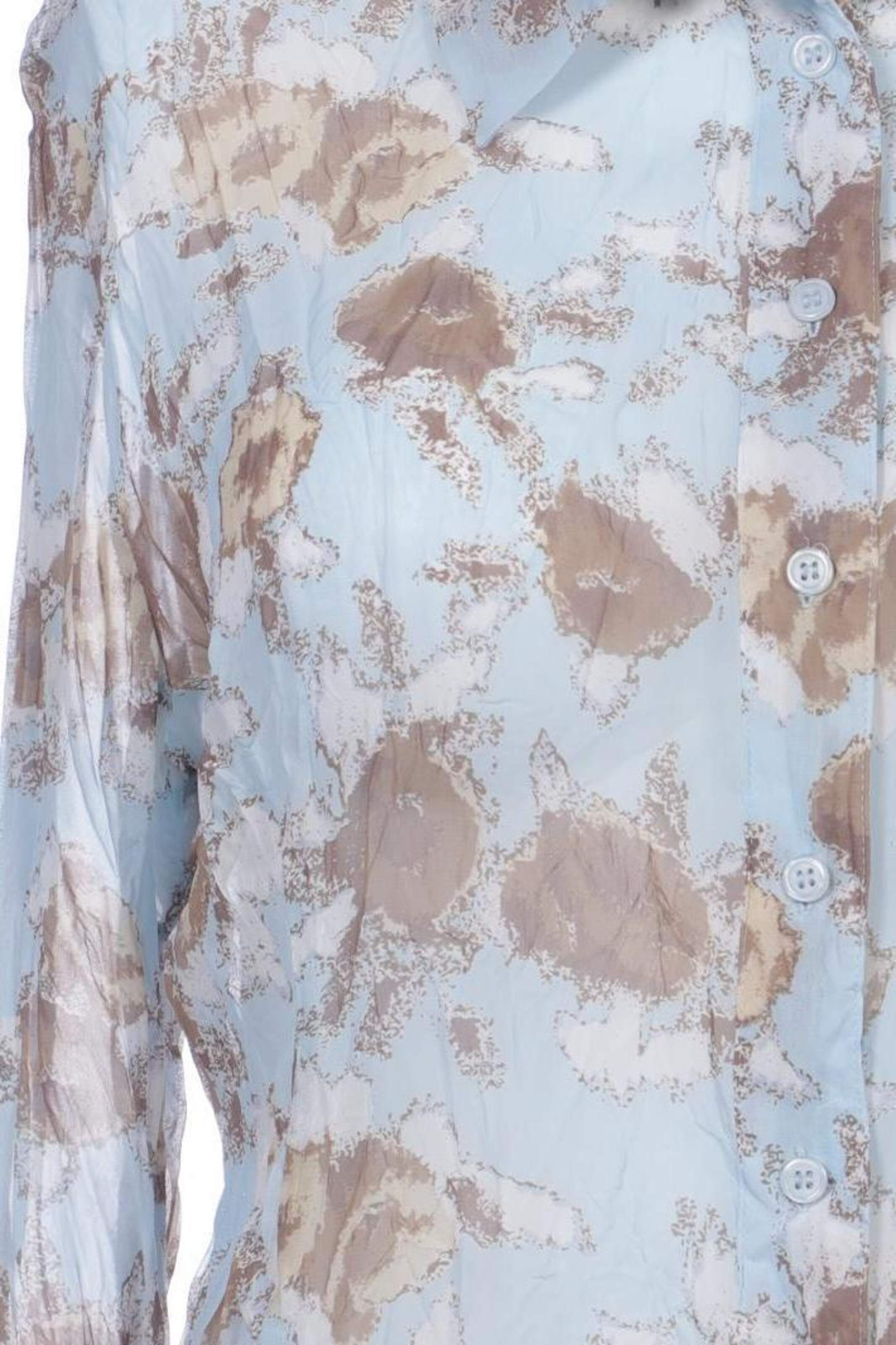 COMMA Bluse XXL in Blau