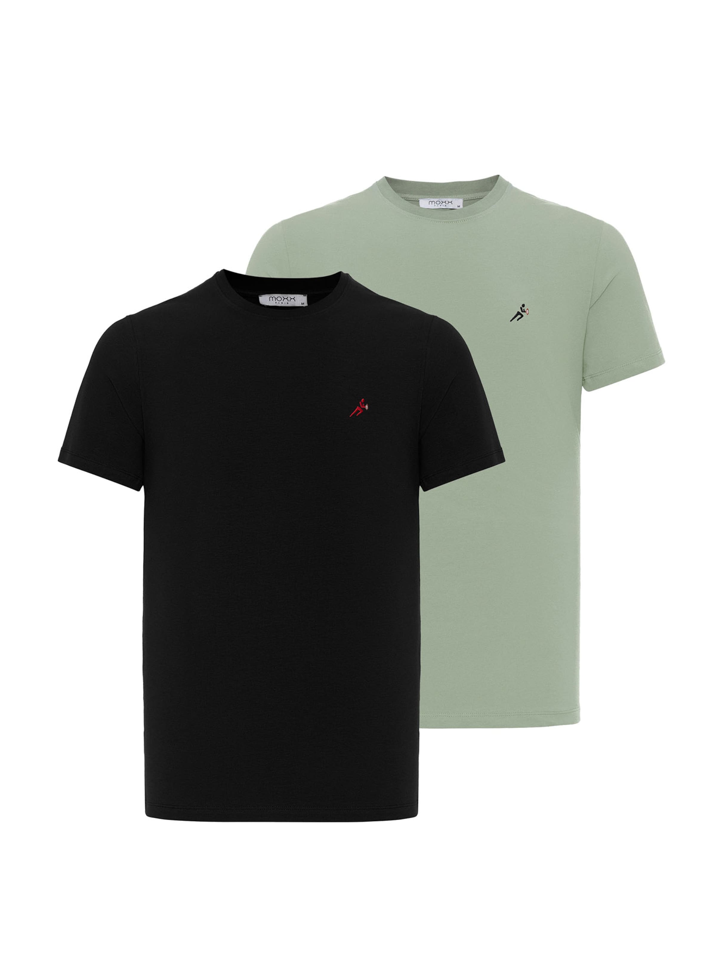 Moxx Paris T-shirt i grön: framsida