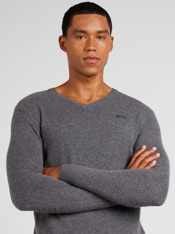 Superdry Sweater 'Essential' in Grey