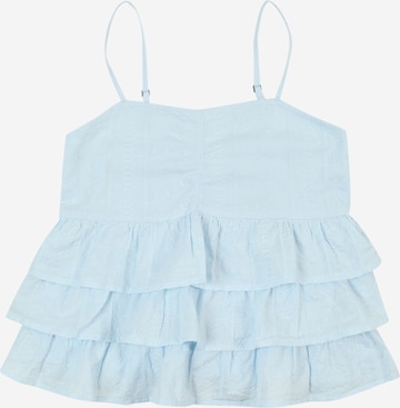 mėlyna Abercrombie & Fitch Palaidinė be rankovių: priekis