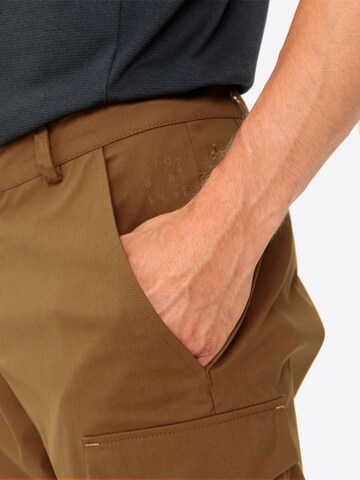 VAUDE Regular Outdoor trousers 'Neyland' in Brown