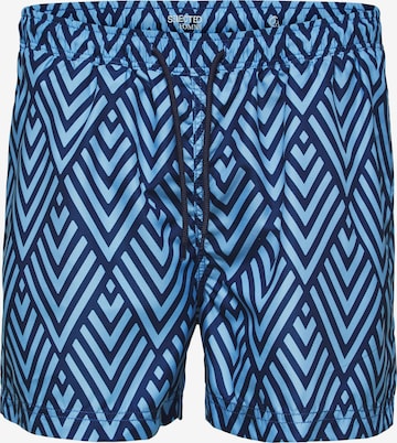 SELECTED HOMME Swimming shorts 'Classic' in Blue: front
