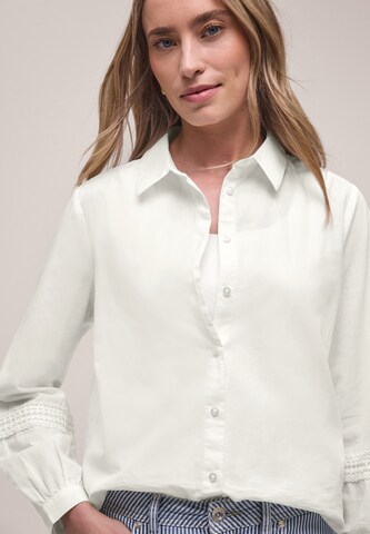 STREET ONE Bluse in Weiß: Vorderseite