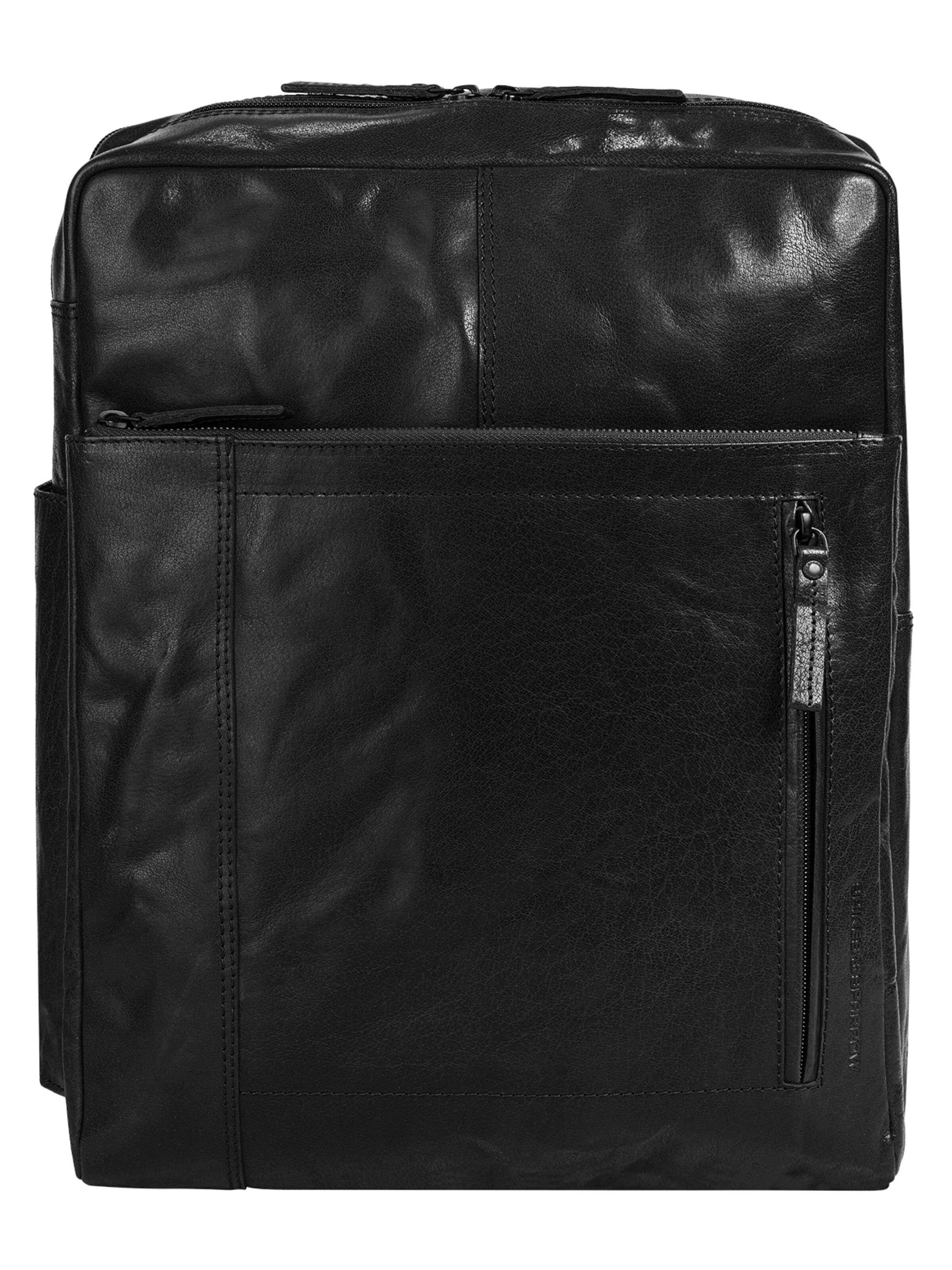 Spikes & Sparrow Rucksack‌‌‌‌‌ in Schwarz: Vorderseite