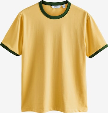 T-Shirt Next en jaune : devant