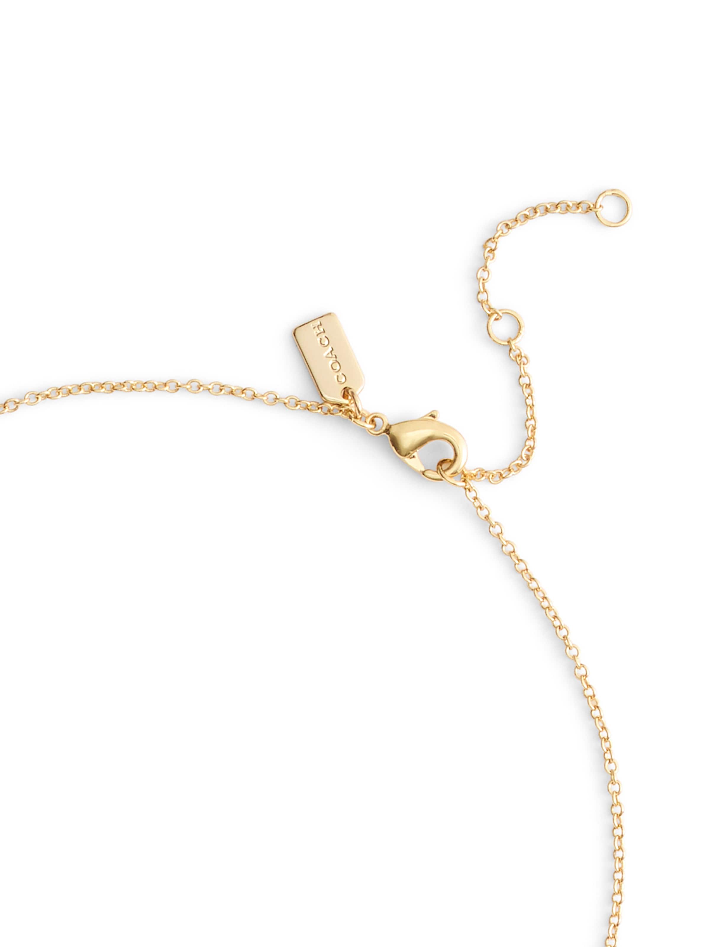 COACH Αλυσίδα 'Cherry' σε χρυσό