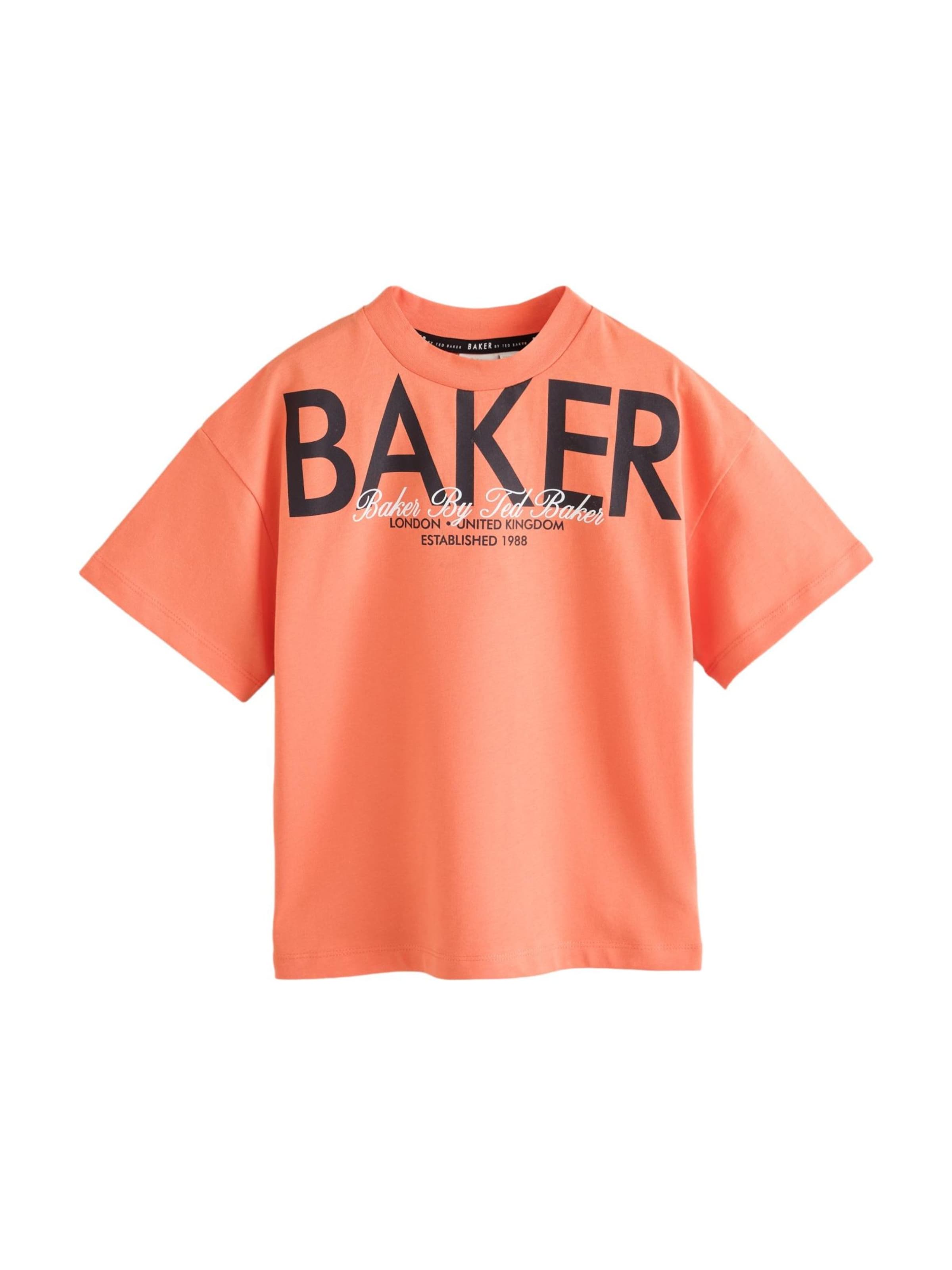 Baker by Ted Baker Shirt in Oranje: voorkant