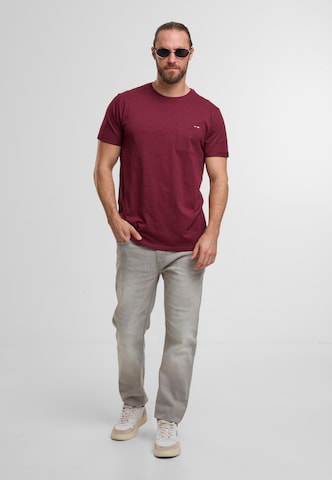 INDICODE JEANS Póló 'Andorra' - piros