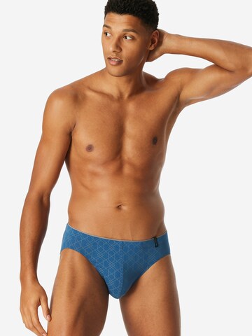 Slip 'Long Life Soft' SCHIESSER en bleu