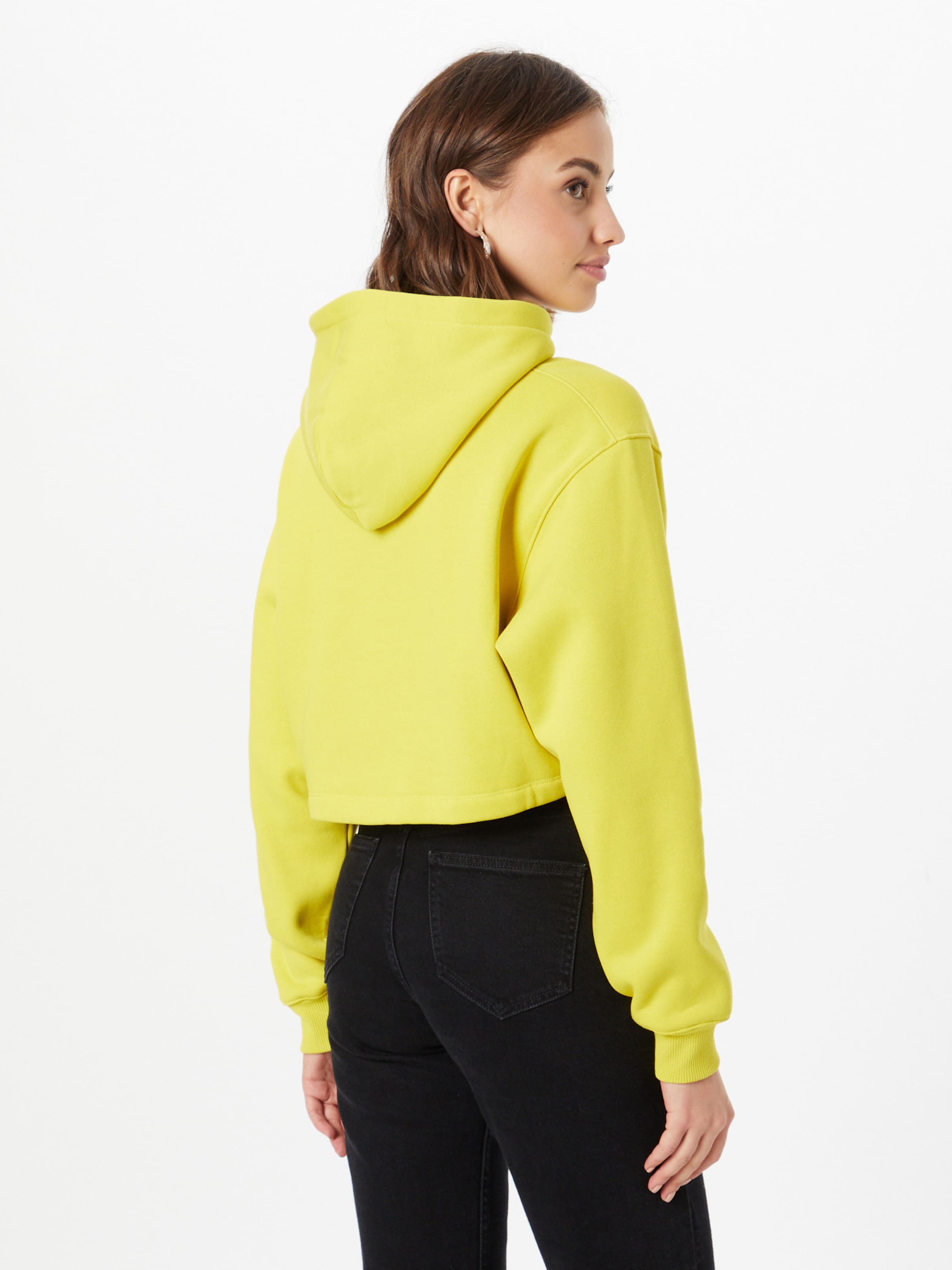 Calvin klein shop hoodie yellow