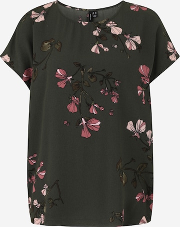 Vero Moda Tall Блузка 'VMNEWHALLIE' в Зеленый: спереди
