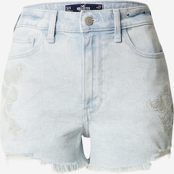 HOLLISTER Regular Jeans in Blauw: voorkant