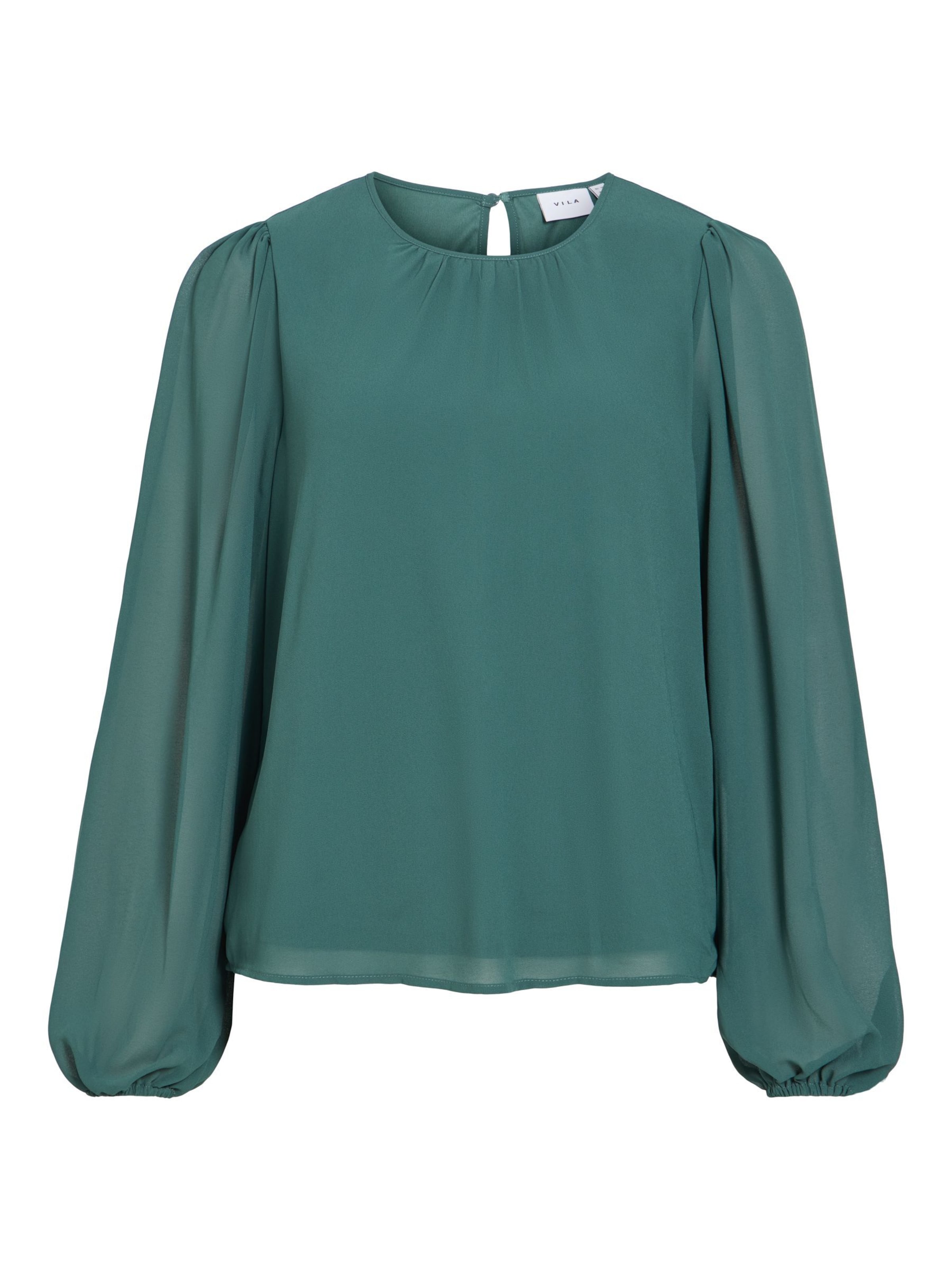 VILA Blouse 'URA ' in Green: front