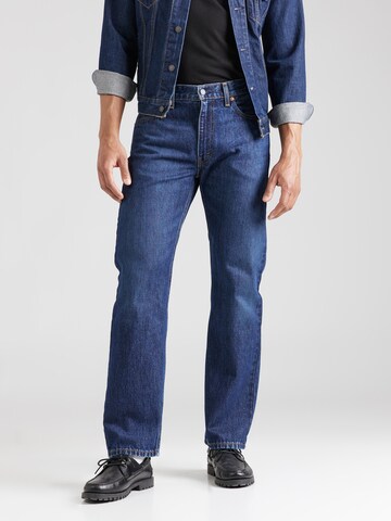 Loosefit Jean '555™ Relaxed Straight Jeans' LEVI'S ® en bleu : devant