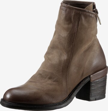 A.S.98 Ankle Boots in Brown: front