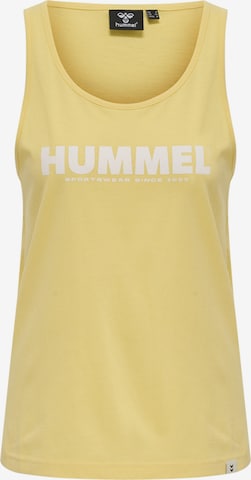 Hummel Sports top 'Legacy' in Yellow: front