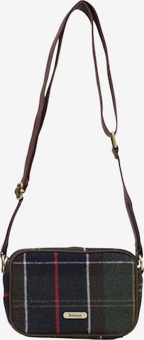 Borsa a tracolla di Barbour in verde: frontale