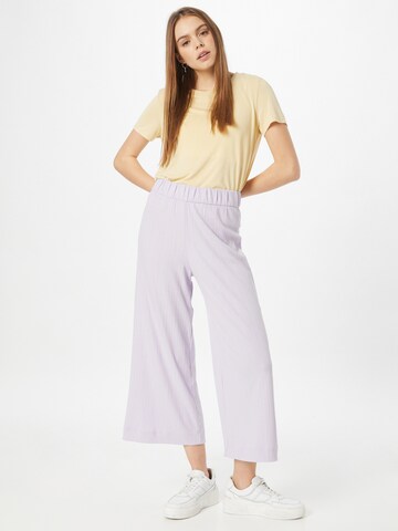 Monki Wide Leg Hose in Lila