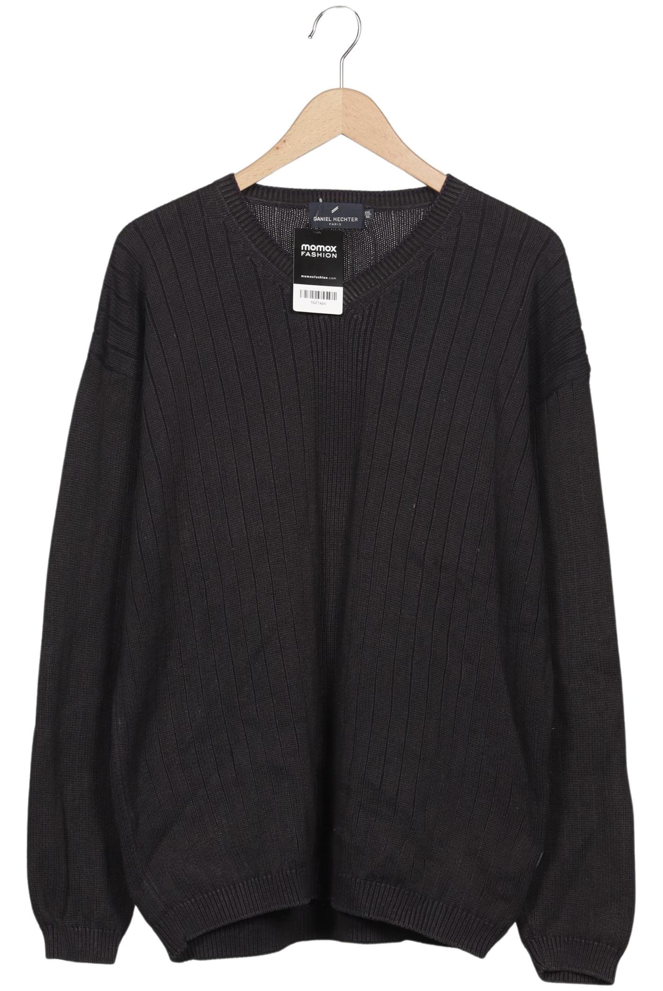 HECHTER PARIS Sweater & Cardigan in XXXL in Grey: front