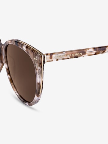 Kapten & Son Solbriller 'Manhattan Toffee Tortoise Brown ' i brun