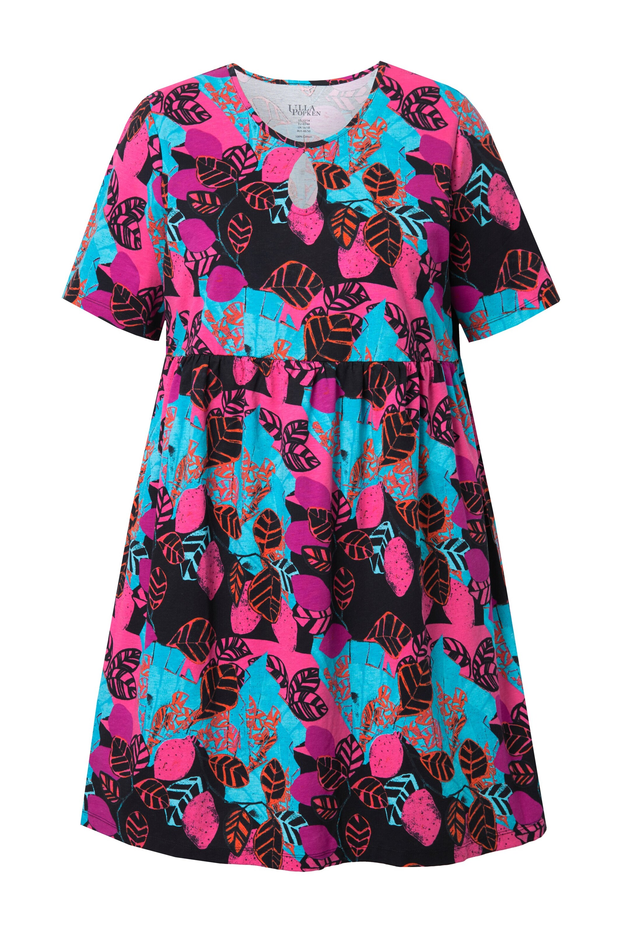 Ulla Popken Dress in Mixed colours: front