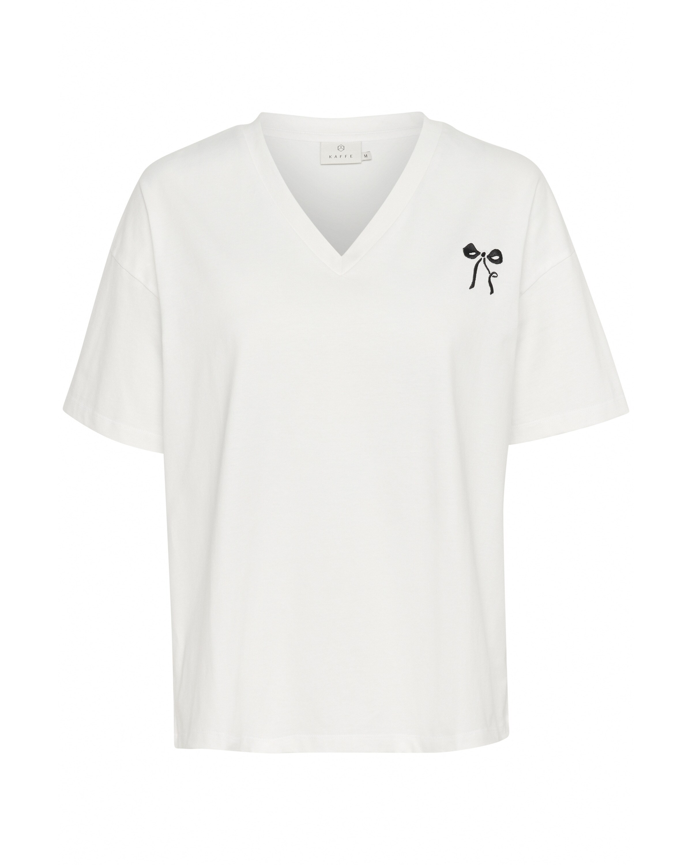 Kaffe Shirt 'KA Bowie' in Wit: voorkant