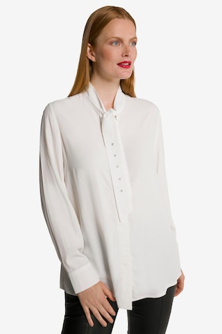 Ulla Popken Blouse in Wit: voorkant