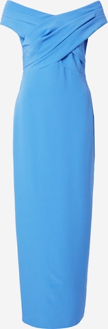 Rochie de seară 'IRENE' de la Lauren Ralph Lauren pe albastru: față