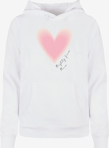 ABSOLUTE CULT Sweatshirt 'Mother's Day - Mighty Fine Mum' in Wit: voorkant