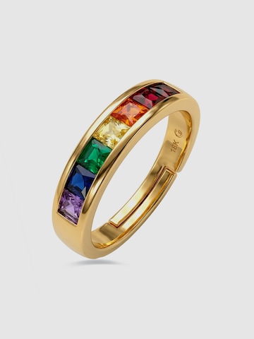 Luxenter Ring 'Kasee' in Mixed colours: front