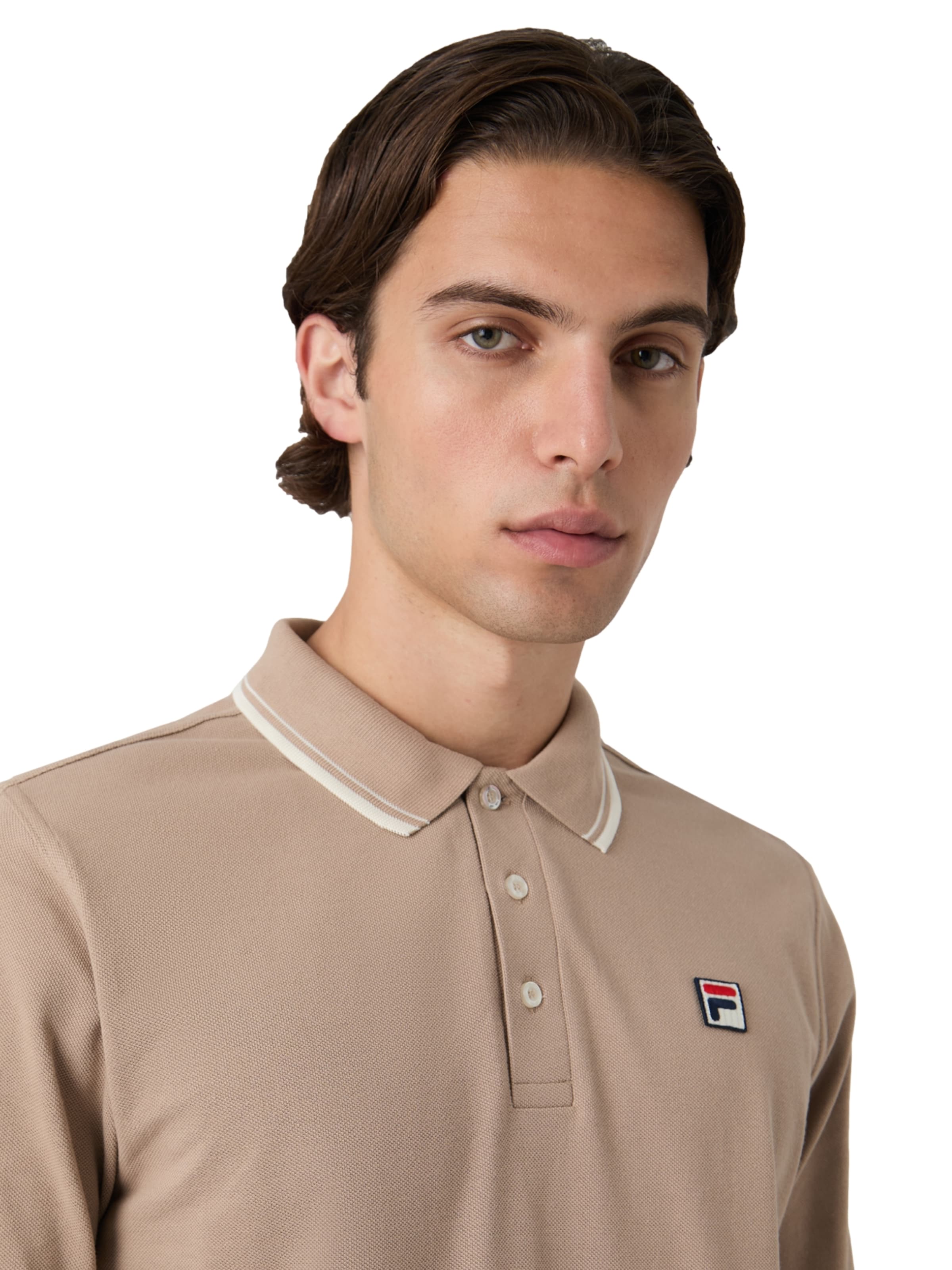 FILA Poloshirt 'BIELLA' in Beige