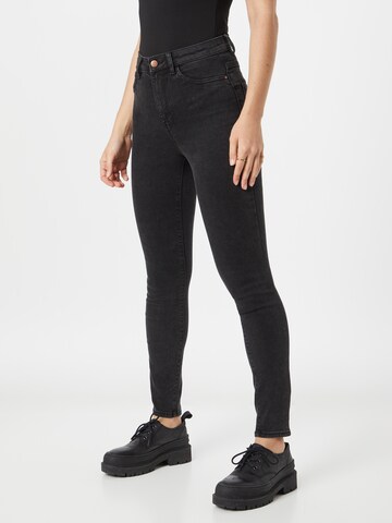 Skinny Jeans de la ONLY pe negru: față