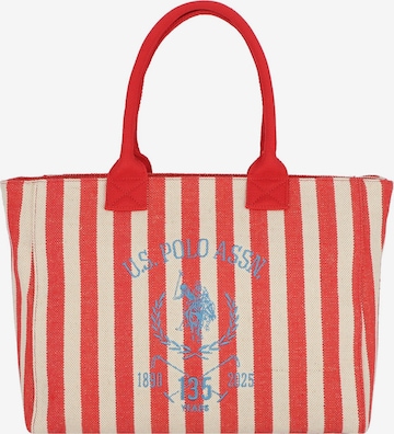 U.S. POLO ASSN. Shopper 'Pool Party' in Beige: Vorderseite
