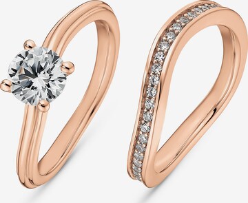 JETTE Ring in Pink: front