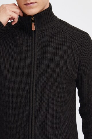 !Solid Knit Cardigan 'Xenos' in Black