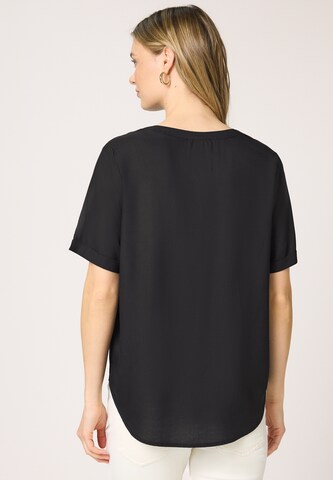 STREET ONE Bluse in Schwarz