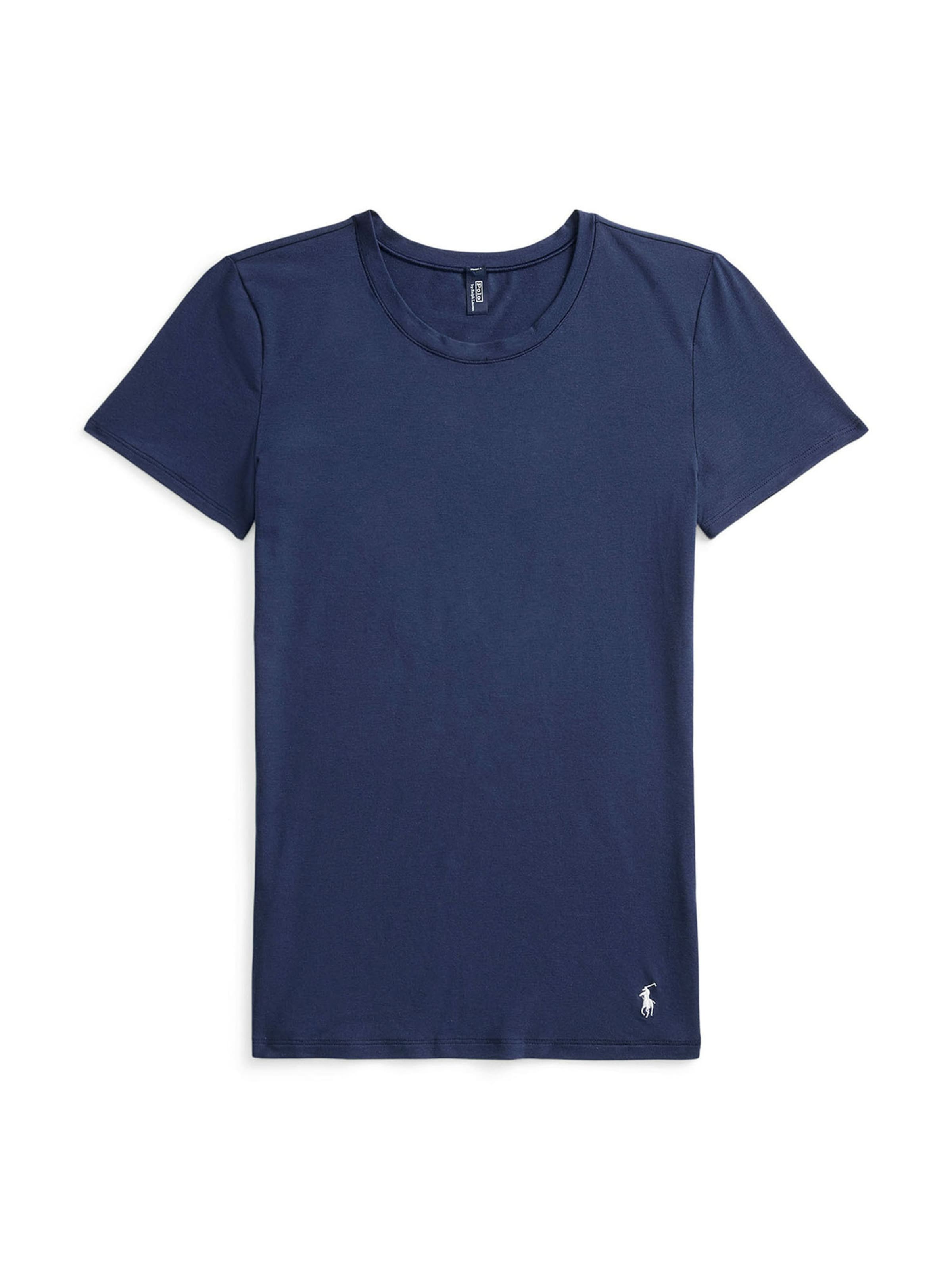 T-shirt ' Club Cotton ' Polo Ralph Lauren en bleu : devant