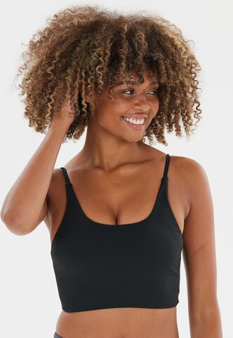 Athlecia Bralette Sports bra 'Bloom' in Black: front