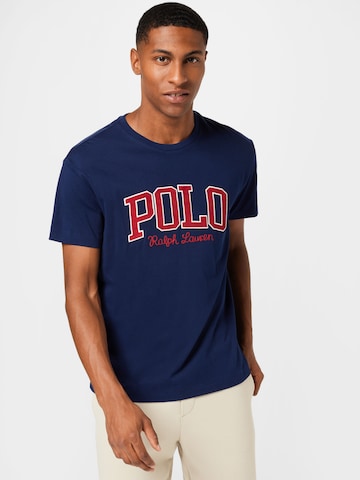 Polo Ralph Lauren Tričko – modrá: přední strana